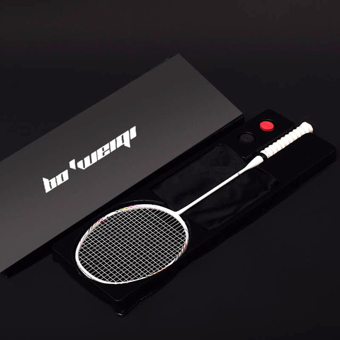 8U Professional 100% Carbon Badminton Racket 24-30lbs G5 Ultralight Offensive Badminton Racket Racquet Training Sports With Bag ► Photo 1/6