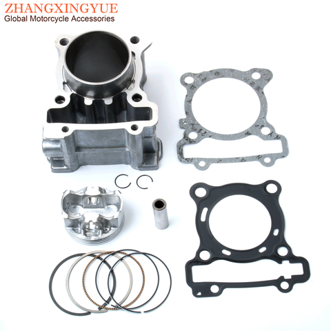 Scooter 62mm Big Bore Racing Cylinder Kit for Yamaha N Max Nmax 155 Aerox TRICITY R15 NVX 155cc to 183cc 2DP ► Photo 1/6