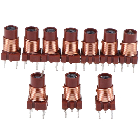 10pcs 12T 0.6uh-1.7uh Adjustable High-Frequency Ferrite Core Inductor ► Photo 1/6