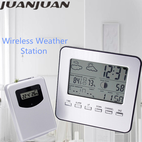 433MHz Wireless Weather Station with Forecast Temperature Digital  Thermometer Hygrometer Humidity Sensor Wireless Sensor