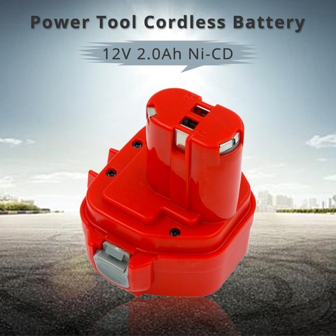 12V NI-CD 2000MAH 2.0A Replacement Bateria for Makita Power Tool Cordless Battery PA12 1220 1222 1235 1233S 1233SB 1235A 6271D ► Photo 1/6