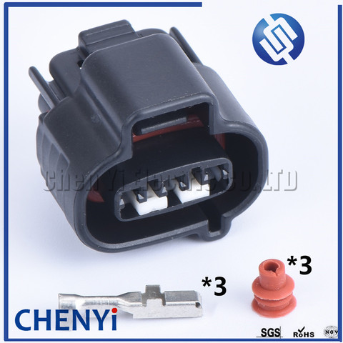 1 set 3 Pin female housing plug Toyota 1JZ-GTE 2JZ-GTE R152 W58 V160 VSS wire sensor connectors MG644554-4 90980-11143 6248-5316 ► Photo 1/5