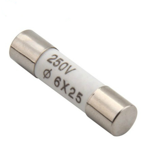 10PCS 6x25mm Ceramic Fuse Tube Fuse 250V 0.5A 1A 2A 3A 4A 5A 6A 8A 10A 12A 15A 20A 25A 30A Fast Fusing 6*25mm ► Photo 1/1