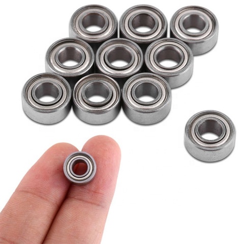 mini miniature bearings MR52 MR62 MR63 MR74 MR83 MR84 85 MR93 MR95 MR104 MR105 MR106 MR115 MR126 MR128 MR148 ZZ ► Photo 1/6