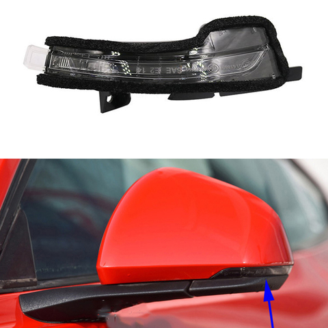 Auto Left Right Side Mirror Turn Indicator Rear View Mirror Signal Flasher Light Lamp for Ford Mustang 2015 2016 2017 2022 ► Photo 1/5