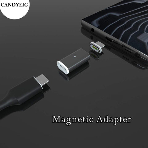 CANDYEIC Magnetic Adapter For iPhone 11 Pro Max XR XS Android Type C Micro USB 2.0 Fast Charging Charger Adapter ► Photo 1/6