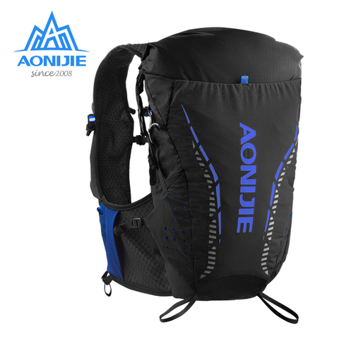 AONIJIE C9104 Black Ultra Vest 18L Hydration Backpack Pack Bag Soft Water Bottle Flask For Trail Running Marathon Race ► Photo 1/6