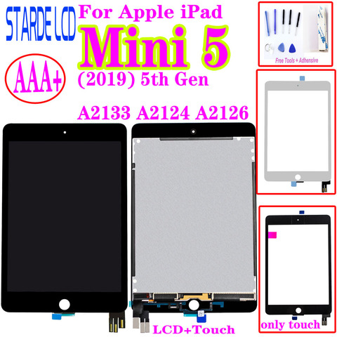 For iPad Mini 5 LCD Display Touch Screen For iPad Mini 2022 Mini5 5th Gen LCD Touchscreen Matrix Digitizer A2124 A2126 A2133 ► Photo 1/6