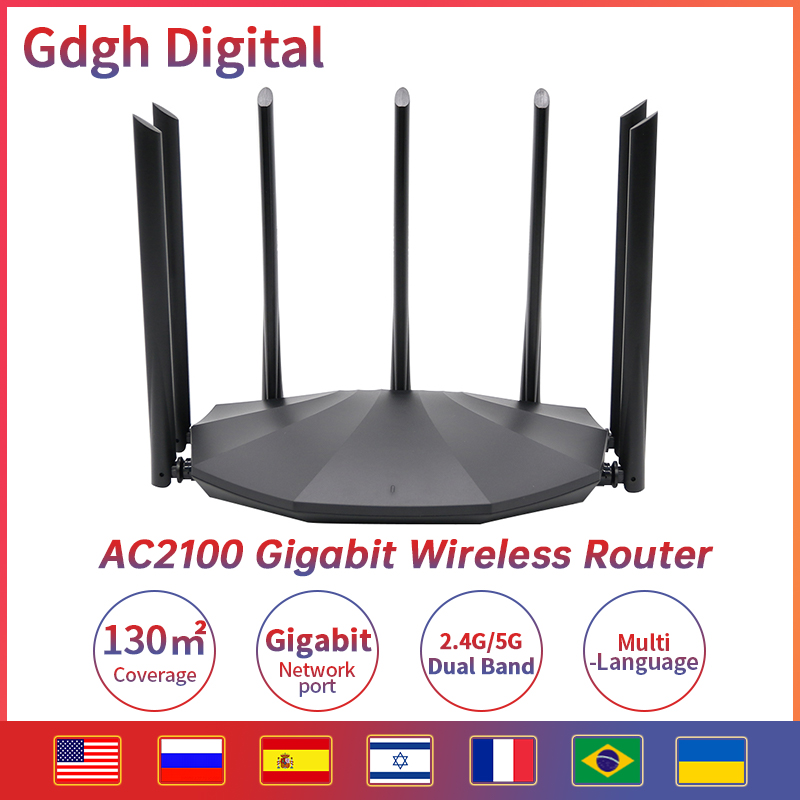 Wireless Mesh WiFi Router 2.4G 5G AC2100 MU-MIMO Dual-Band Whole Home Mesh  WiFi Wireless Repeater WiFi Extender Working Online - AliExpress
