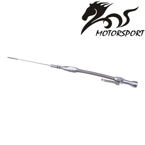 High Quality For SB Ford 260 289 302 Stainless Flexible Engine Oil Dipstick Braided SBF Mustang ► Photo 1/6