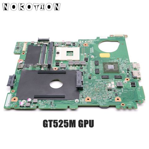 NOKOTION CN-0J2WW8 0J2WW8 MAIN BOARD For Dell inspiron N5110 Laptop Motherboard HM67 DDR3 GT525M 1GB ► Photo 1/6