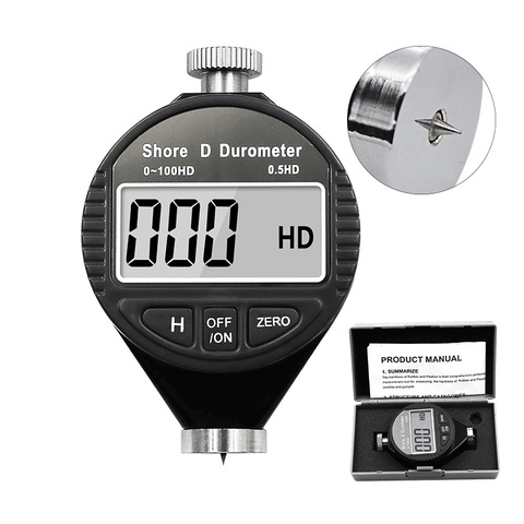 HA HD HC Digital Shore Durometer Sclerometer Rubber Hardness Tester Meter paragraph ► Photo 1/6