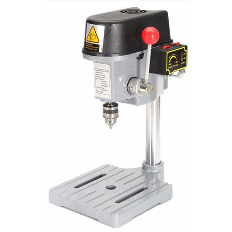 Drill Press Mini Drilling Machine 240W for Bench Machine Table Bit Drilling Chuck 0.6-6.5mm Wood Metal Electrical Tools ► Photo 1/4