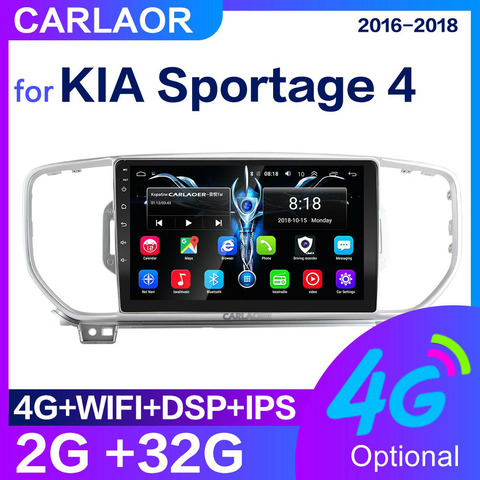 For KIA Sportage 4 2016 2017 2022  KX5 Audio 2G+32G+DSP+IPS Car Android Radio Multimedia Player GPS Navigator  No 2din 2 din dvd ► Photo 1/6