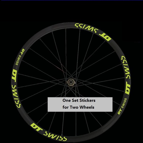 Two Wheel Sticker Set for DT Swisss Mountain Bike Bicycle Rim Reflective MTB Cylcing Race ► Photo 1/6