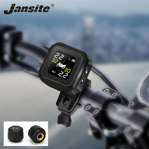 Jansite Motorcycle TPMS Moto Système de Surveillance de la