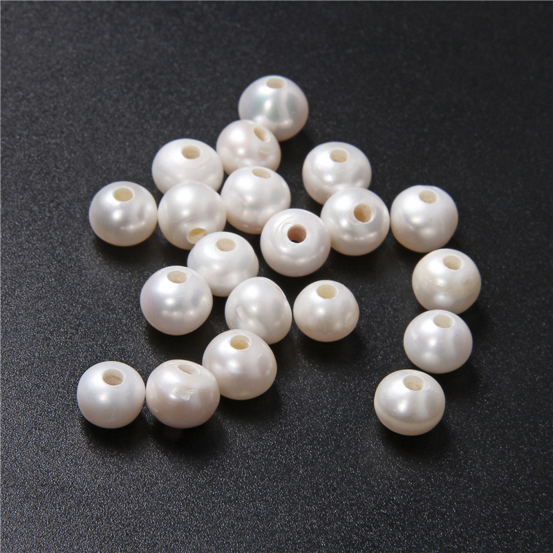 100% Natural Freshwater Pearl Wholesale A/AA/AAA High Quality Rice Shape  Beads For Jewelry Making DIY Bracelets Necklace