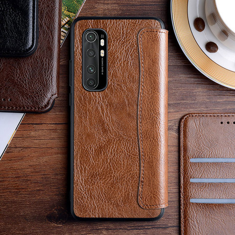 Case for Xiaomi Mi Redmi Note 10 9 9S 8 7 6 5 4 4X 3 9T 8T SE pro A3 A2 A1 lite 8A 7A 6A 5A Luxury Leather without magnet case ► Photo 1/6