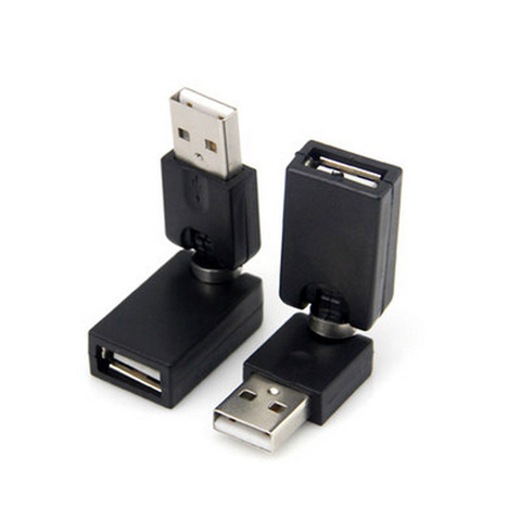 Flexible Swivel Twist Angle 360 Degree Rotating USB 2.0 Adapter Converter GK99 ► Photo 1/5