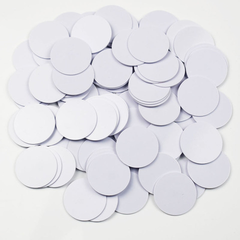 1pc/lot 13.56MHZ  1K S50 F08 NFC Tags ISO14443A NFC Coin Card ► Photo 1/5