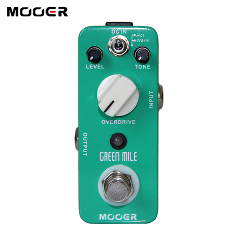 Mooer Green Mile Mini Overdrive Guitar Effect Pedal Micro Electric Guitar Pedal True Bypass Guitar Parts Guitar Accessories ► Photo 1/6