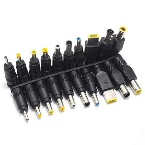 10pcs/set Universal for Notebook Laptop DC Power Charger Supply Adapter Tips Connector Jack to Plug Charging ► Photo 1/6