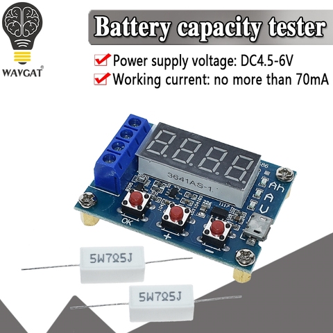 ZB2L3 Li-ion Lithium Lead-acid Battery Capacity Meter Discharge Tester Analyzer Measurement Analysis Instruments ► Photo 1/6