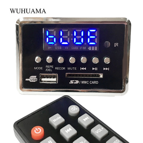 Bluetooth V5.0 MP3 Audio Decoder Board LED APE Decoding Audio Module FM AUX Dictaphone Digital Audio Voice Recorder USB WAV MP3 ► Photo 1/1
