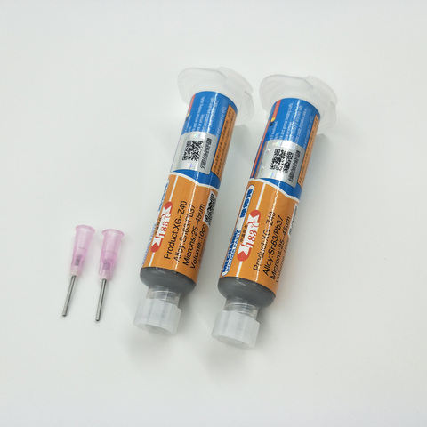 10CC Solder Paste Flux Syringe Tin XG-Z40 35g Moist easy to dry For PCB SMD soldering Mobile Phone Repair 2pcs Mechanic XG-Z40 ► Photo 1/1