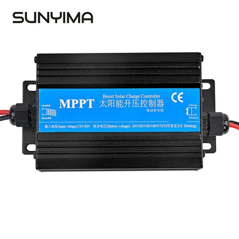 SUNYIMA 300W 24V/36V/48V/60V/72V MPPT Solar Boost Charge Controller Electric Car Electric Vehicle Charging Voltage Regulator ► Photo 1/5