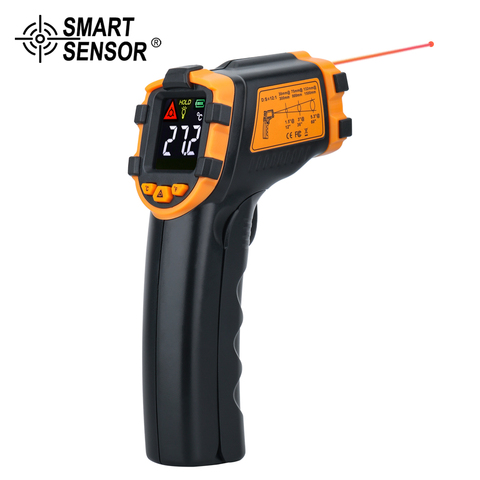 Digital Industrial Infrared Thermometer Laser Temperature Meter Non-contact Pyrometer Imager Hygrometer IR termometro Alarm ► Photo 1/6
