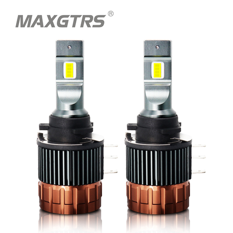 H15 LED Canbus Day time Running Lights Car Headlight For Mazda 6 CX5 For Mercedes A180 GLK Q7 For BMW Golf 6 7 A260 Error Free ► Photo 1/6