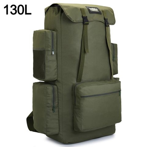 110L 130L Men Hiking Bag Camping Backpack Large Army Outdoor Climbing Trekking Travel Rucksack Tactical Bags Luggage XA860WA ► Photo 1/6