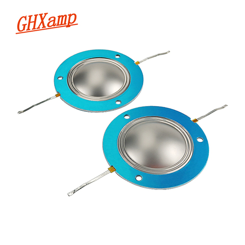 GHXAMP 34.4mm 34.5 Core Treble Voice coil For PV14XT Imported titanium film Aluminum sheet 8OHM 1 Pairs ► Photo 1/6