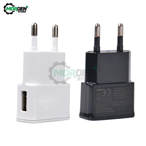 Universal 5V 2A EU /US Plug USB Charger Phone Portable Travel Power Adapter Charging for Samsung  Xiaomi Huawei iPad ► Photo 1/6