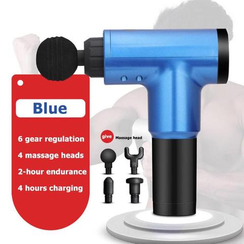 Gym Fitness Muscle Massage Gun Deep Tissue Massager Therapy Gun Body Relaxation Massage Machine Muscle Training Pain Relief ► Photo 1/1