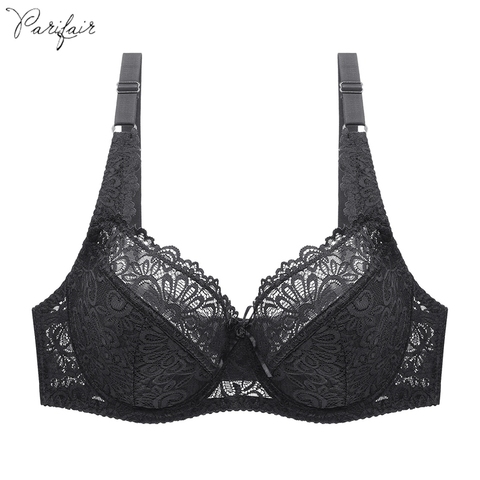 Bras for Women Women Plus Size Unwired Lace Fashion Embroidered Adjustable  Bra 34/75