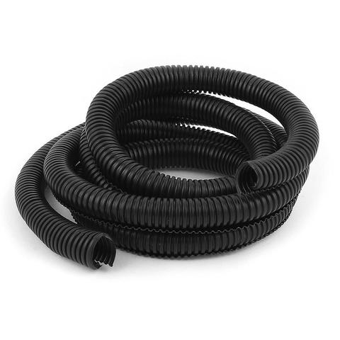 Hot AD13~AD67.2 Black Flexible Split Loom Tubing Conduit Corrugated Tube Hose 2~11m Long Polypropylene(PP) Pipe Tubing Hose 1pcs ► Photo 1/6