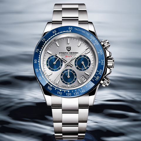 2022 New PAGANI DESIGN 1644 Mens watches top brand Luxury wrist watch mens genuine Quartz watch for men Chronograph Reloj hombre ► Photo 1/6