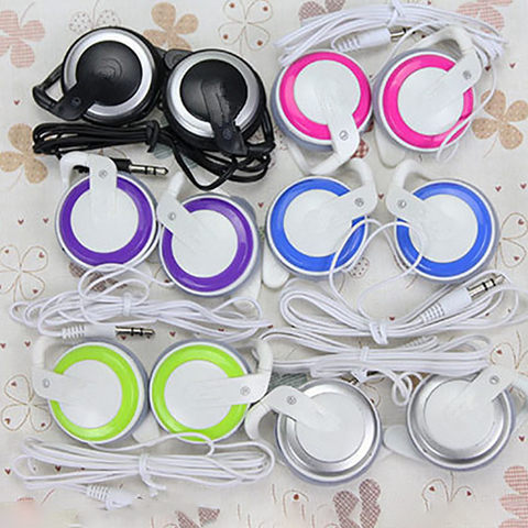 1 PC Super Bass Headphones Noise Canceling Headset Ear Hook Music Headphones With Mic ► Photo 1/4
