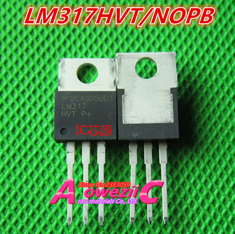 Aoweziic   2022+  100% new imported original  LM317HVT / NOPB LM317HVT LM317 TO-220 three-terminal adjustable voltage regulator ► Photo 1/1