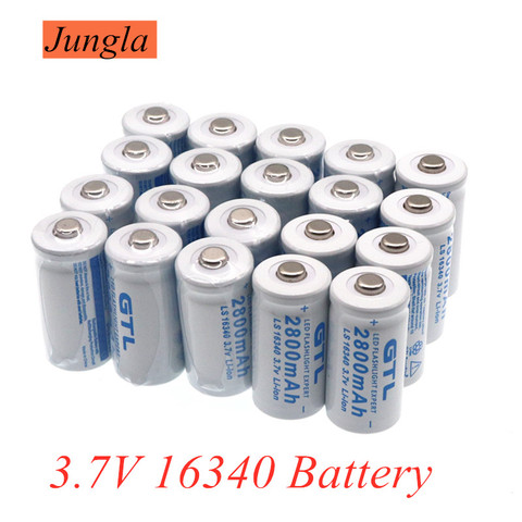 cr123a lithium battery，cr123a rechargeable battery，cr123a battery，16340  battery，16340 rechargeable battery for Flashlight Cell - AliExpress