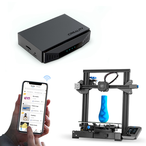 CREATITY 3D Wi-Fi Cloud Box One click printing Upgrade for the CR-10S S4 S5 CR-10S pro Ender-3 Ender-5 CR-X CR-10 V2 3D printer ► Photo 1/5