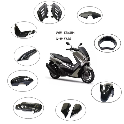 For Yamaha Nmax155 N-max 155 2016 - 2022 Full Fairing Kits plastic shell Motorcycle carbon fiber pattern decorative cover ► Photo 1/6