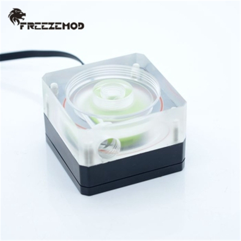 FREEZEMOD PUB-SZM6 Water Cooler Water Pump Ultra-Thin PWM Speed Control 4cm Thick Flow 500L Support OD50 Tank. PU-SZM6 ► Photo 1/6