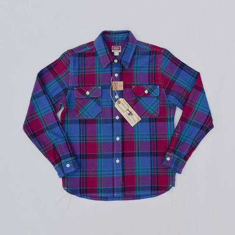 BOB DONG Ultra Heavy Duty Cotton Plaid Shirts American Workwear Checkered Shirts ► Photo 1/6