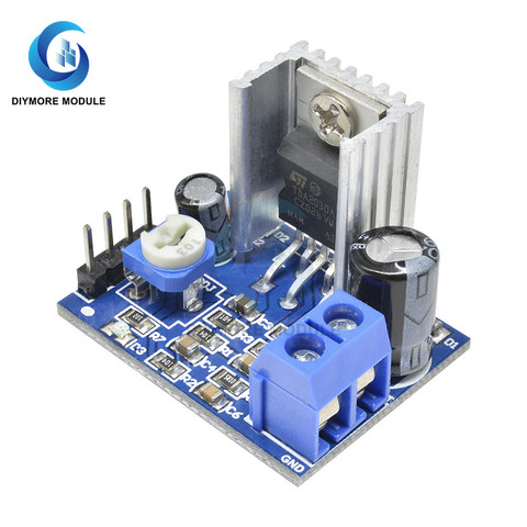 Mini TDA2030 Mono Amplifier Board 18W DC 6-12V Audio Power AMP Volume Control Circuit Module for Home Speakers DIY Kit ► Photo 1/6