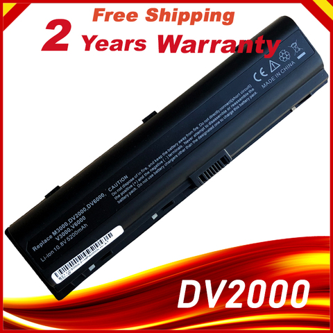 Laptop Battery For HP Pavilion DV2000 DV2700 DV6000 DV6700 DV6000Z DV6100 DV6300 DV6200 DV6400 DV6500 DV6600 HSTNN-LB42 ► Photo 1/6