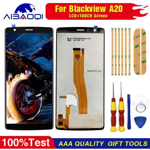 New Original LCD Display + Touch Screen For Blackview A20 A20 Pro Digitizer Assembly Replacement Parts +Tools+3M Adhesive ► Photo 1/6