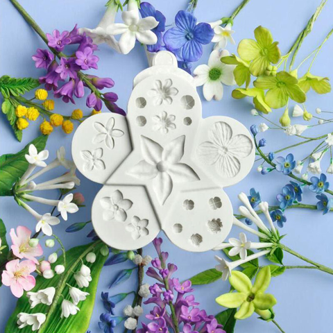 Luyou 1Pc Flower Lace Silicone Cake Resin Molds Fondant Mold Cake Decorating Tools Pastry Kitchen Baking Accessories  FM1780 ► Photo 1/4